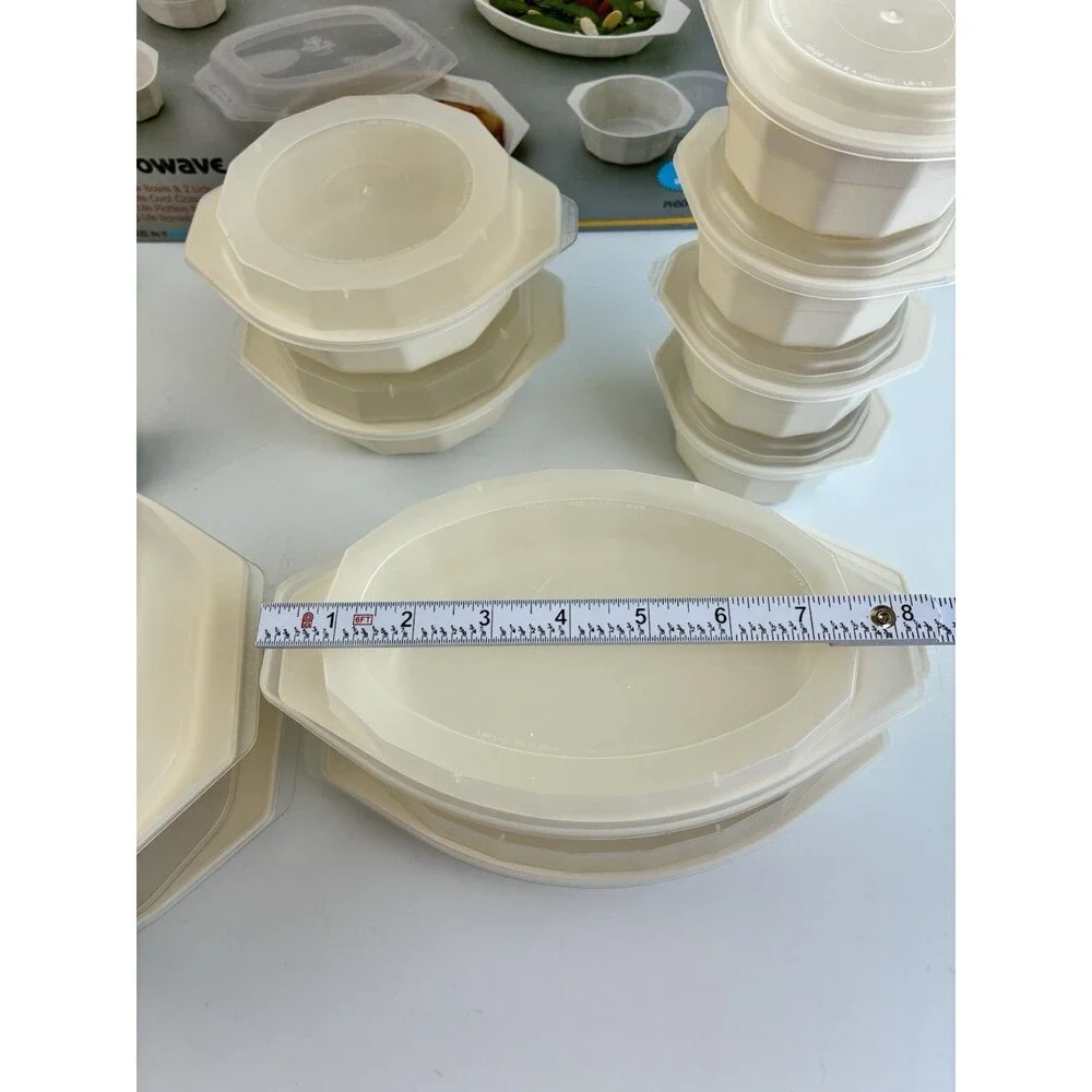 VTG Anchor Hocking Freeze Heat Serve 20 Piece Set NEW NOS Plus 2pc Microwave